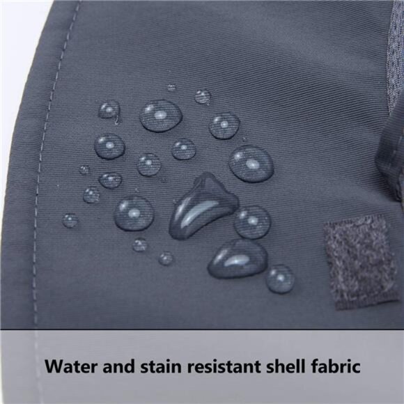 UPF 50+ Sun Fishing Hat Water Resistant with Detachable Neck Flap - Picture 7 of 8